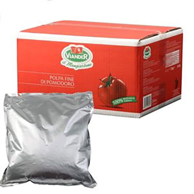 Pomodoro Polpa Fine Busta 3*5kg Viander
