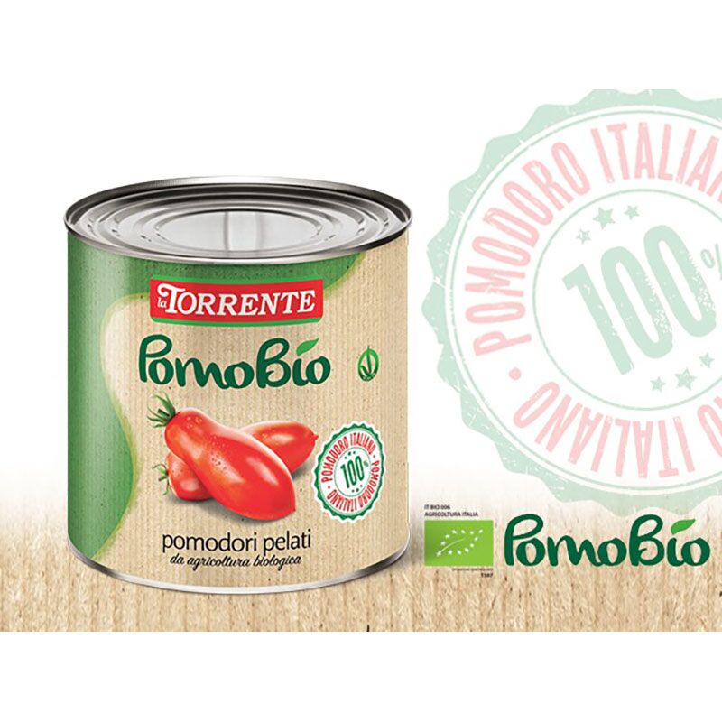 Pomodori Pelati Bio 2550gr Torrente