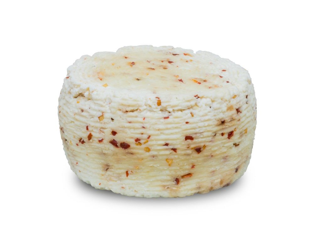 Caciotta de Oveja al Peperoncino "Coratina" 1Kg Aprox