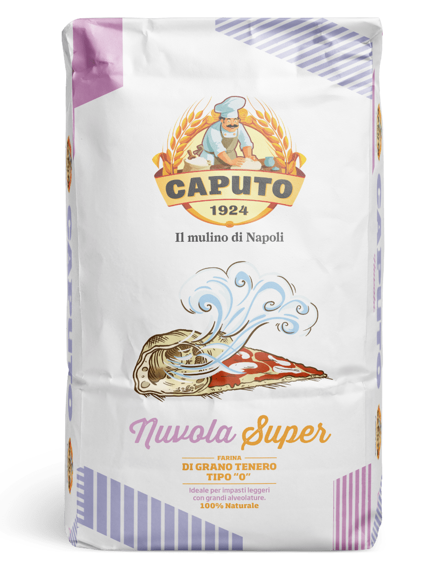 Harina Caputo Nuvola Super Caputo, la elección perfecta para la elaboración de panes y pizzas Super Ligeras, Super Alveoladas y Super Fragrantes de alta calidad. Con esta harina, conseguirás una masa suave y elástica, ideal para crear pizzas Super Ligeras, Super Alveoladas y Super Fragrantes . La harinaCaputo Nuvola Super es de alta calidad y fácil de utilizar, lo que la convierte en la opción ideal para dueños y gerentes de negocios de hostelería, pizzeros y cocineros que buscan productos de calidad que se ajusten a su presupuesto. ¡No te pierdas la oportunidad de sorprender a tus clientes con pizzas y panes de alta calidad!