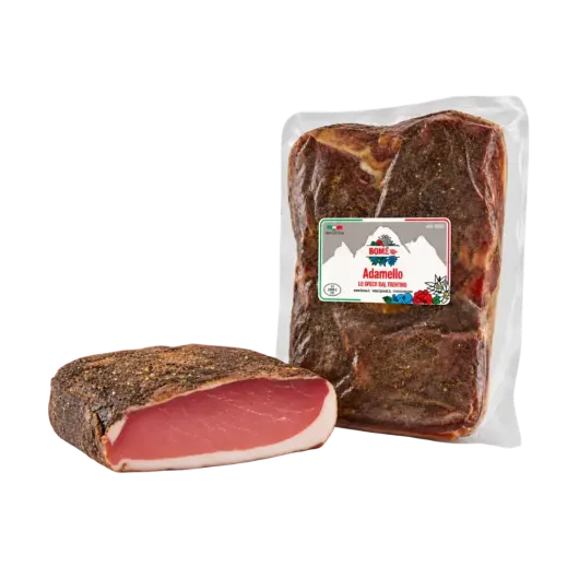 Speck Adamello Bomè en media pieza de aproximadamente 2,4 kg