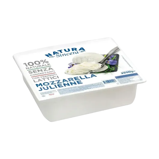 Mozzarella Julienne Natura Sincera bolsa de 2,5 kg