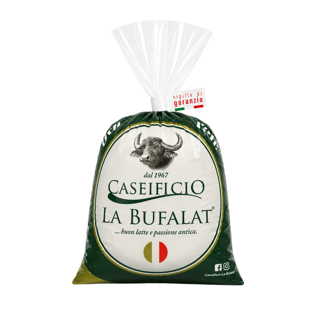 BURRATA DE BÚFALA (5 × 50 G) 250 G - BUFALAT