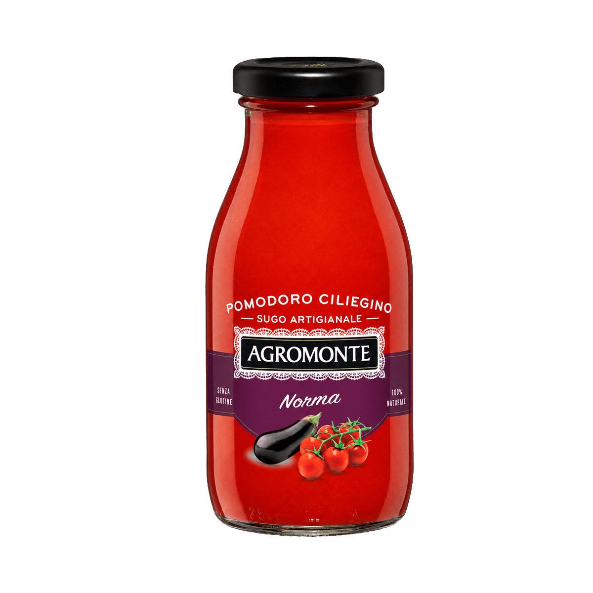 SALSA A LA NORMA 280 GR*12 AGROMONTE
